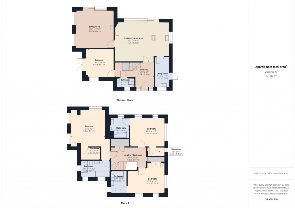 Floorplans For Grouville, Jersey, Channel Islands