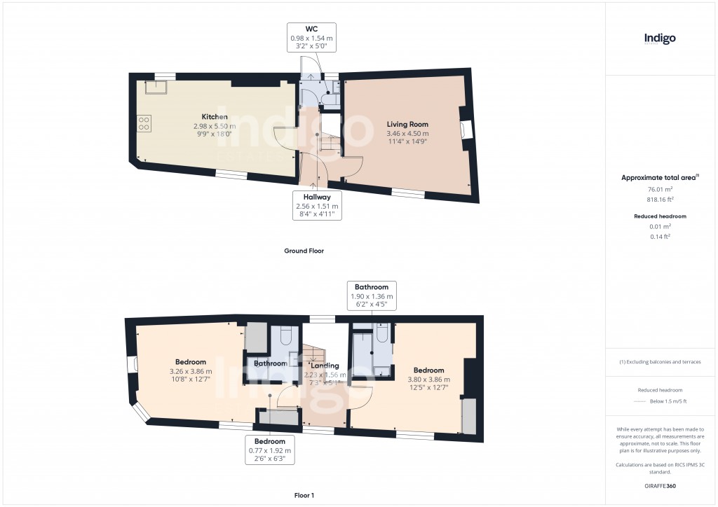 Floorplans For Roseville Street, St Helier, Jersey