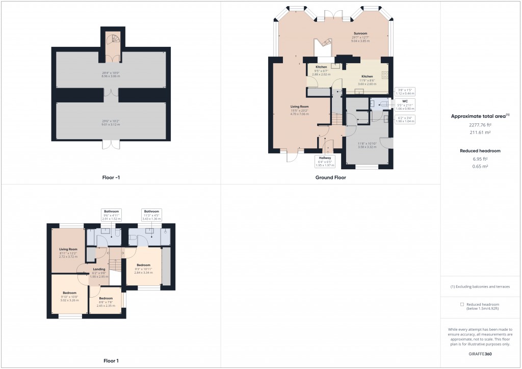 Floorplans For St Brelade, Jersey, Channel Islands