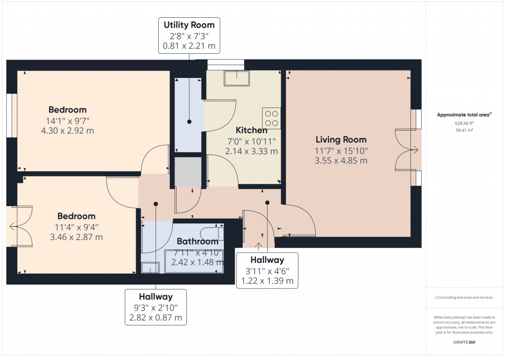 Floorplans For St Peter, Jersey, Channel Islands