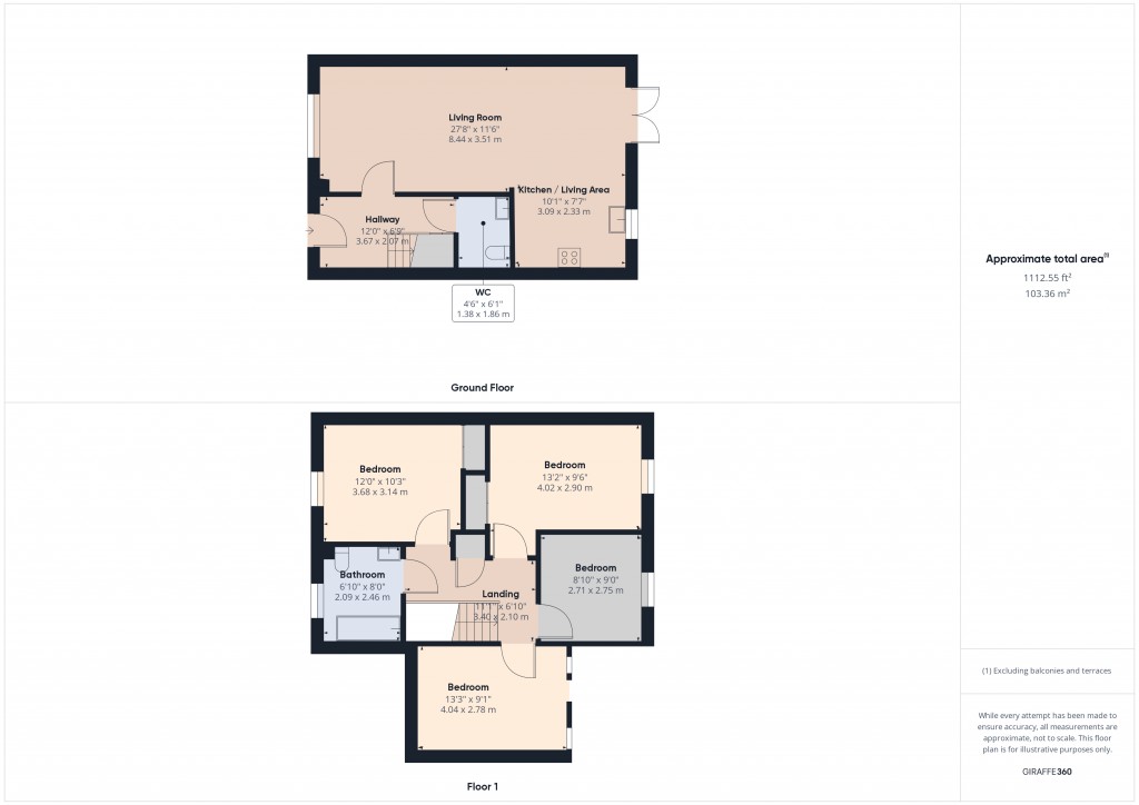 Floorplans For St Mary, Jersey, Channel Islands