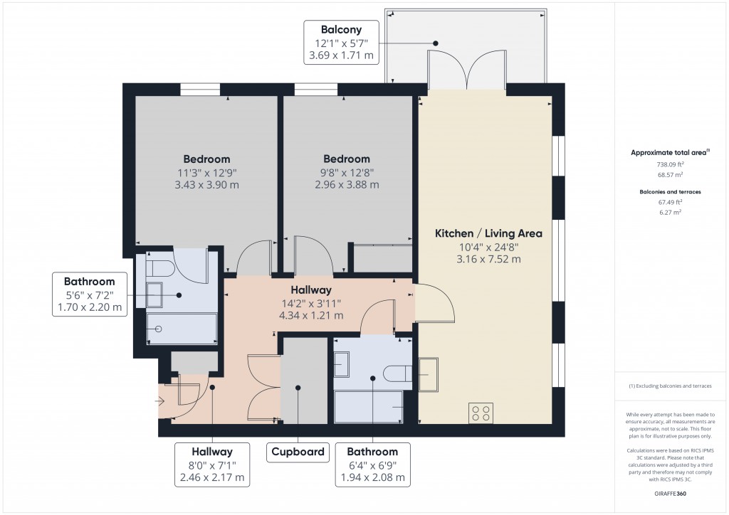 Floorplans For St Helier, Jersey, Channel Islands