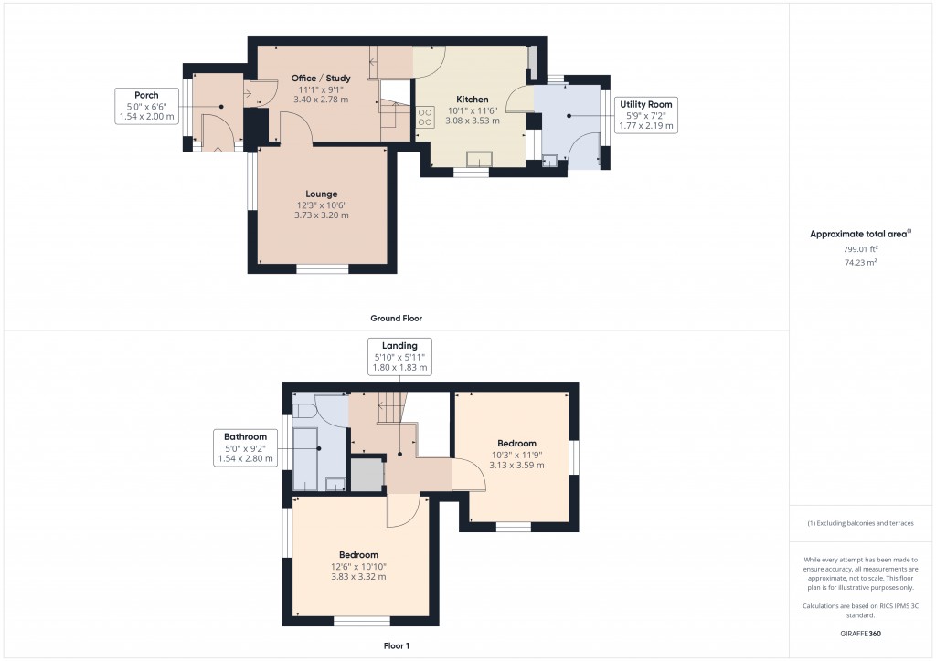 Floorplans For St Helier, Jersey, Channel Islands