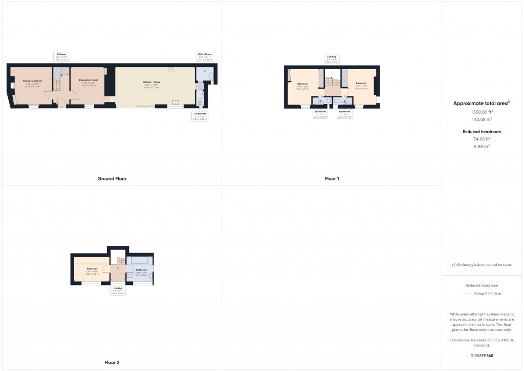 Floorplans For St Helier, Jersey, Channel Islands