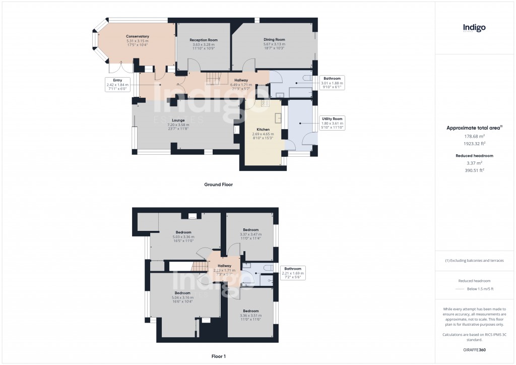 Floorplans For St Brelade, Jersey, Channel Islands