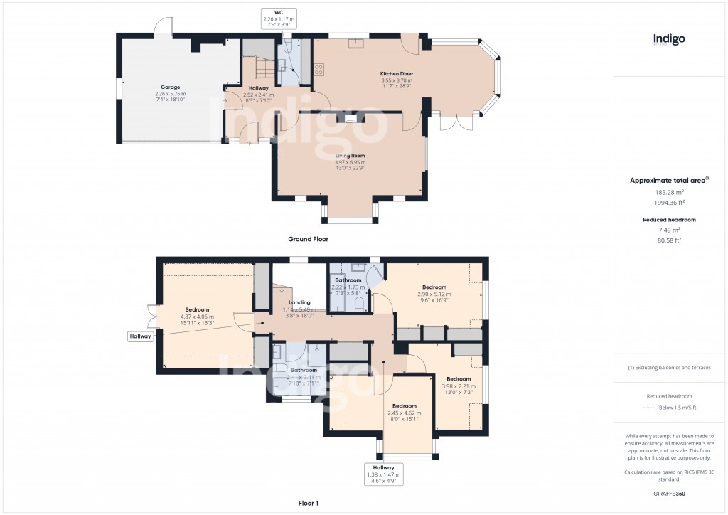 Floorplans For St Lawrence, Jersey, Channel Islands