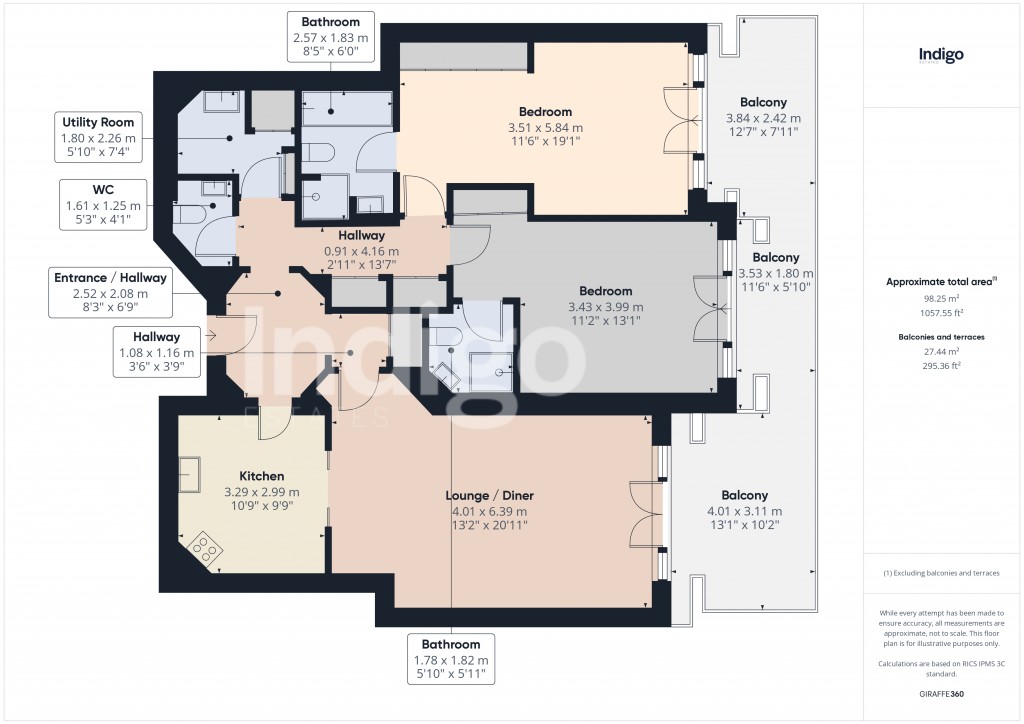 Floorplans For St Helier, Jersey, Channel Islands